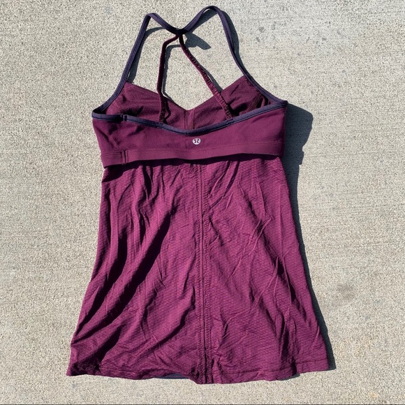 Lululemon Purple Workout Tank Top - Picture 2 of 3